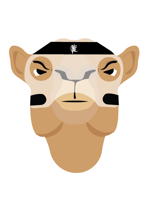 Hooper Camel Clear Mask